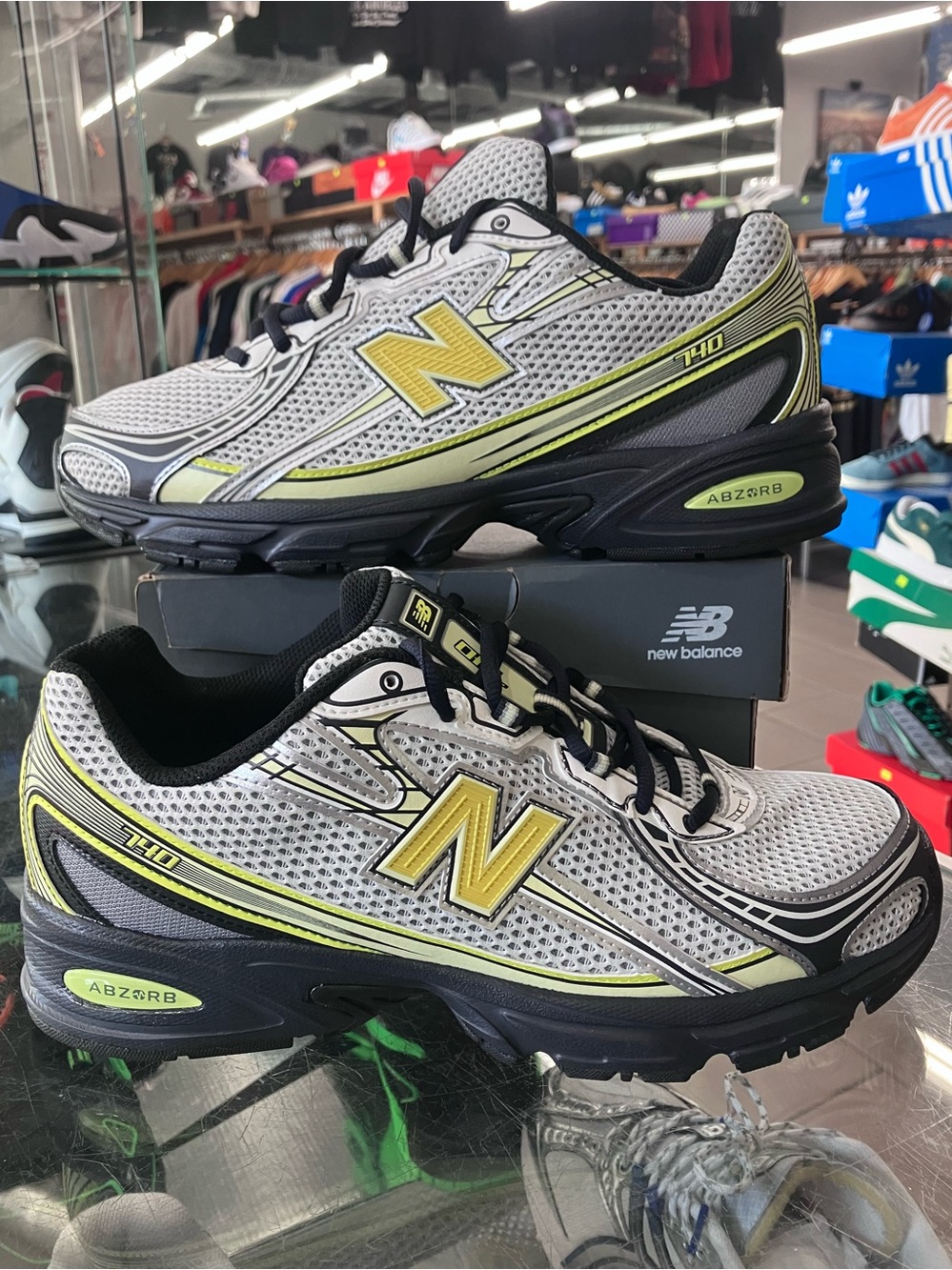 New Balance 740v2 Sea Salt Phantom Size 10.5